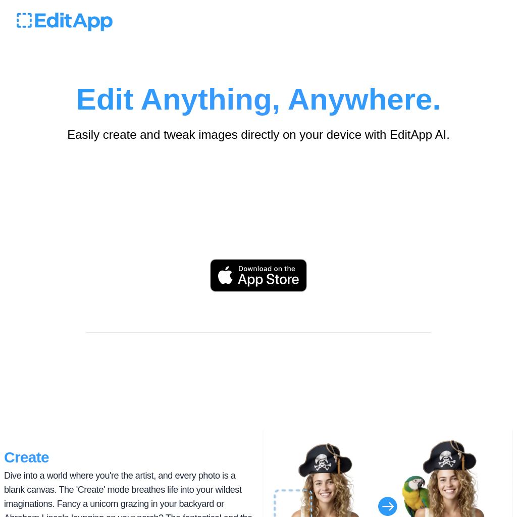 EditApp - EditApp: Edit Anything with AI