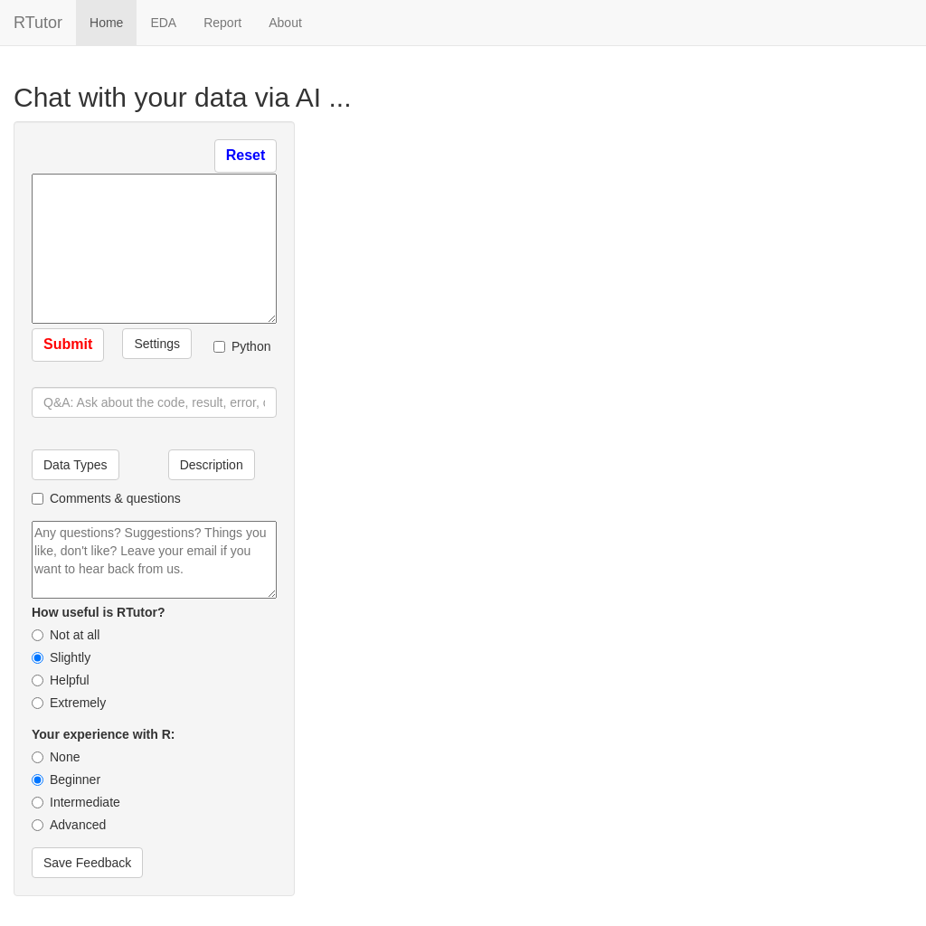 RTutor RTutor 0 98 AI Based Data Analysis Tool RTutor RTutor 0 98 AI Based Data Analysis Tool