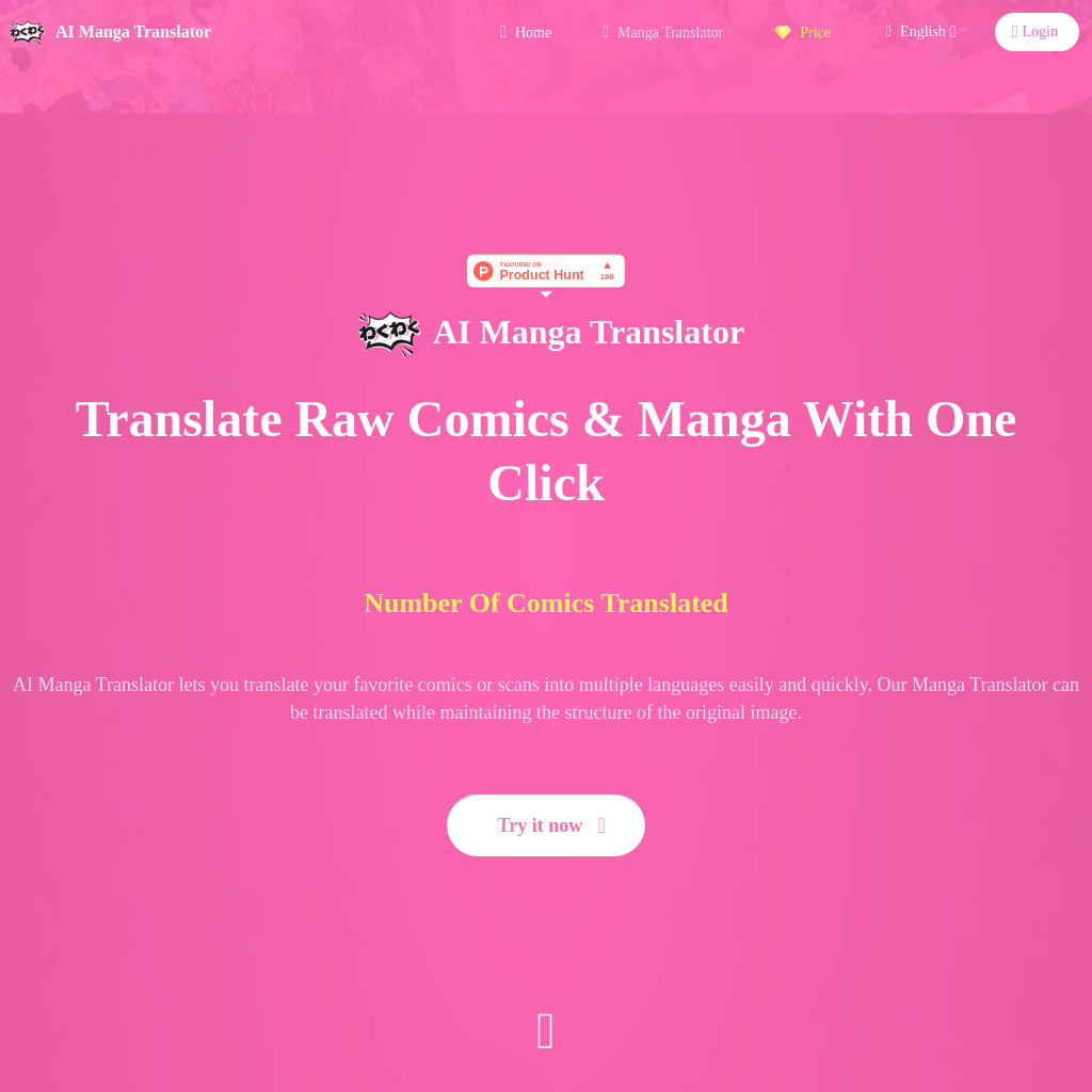 AI Manga Translator - AI Manga Translator - Translate Comics with Ease