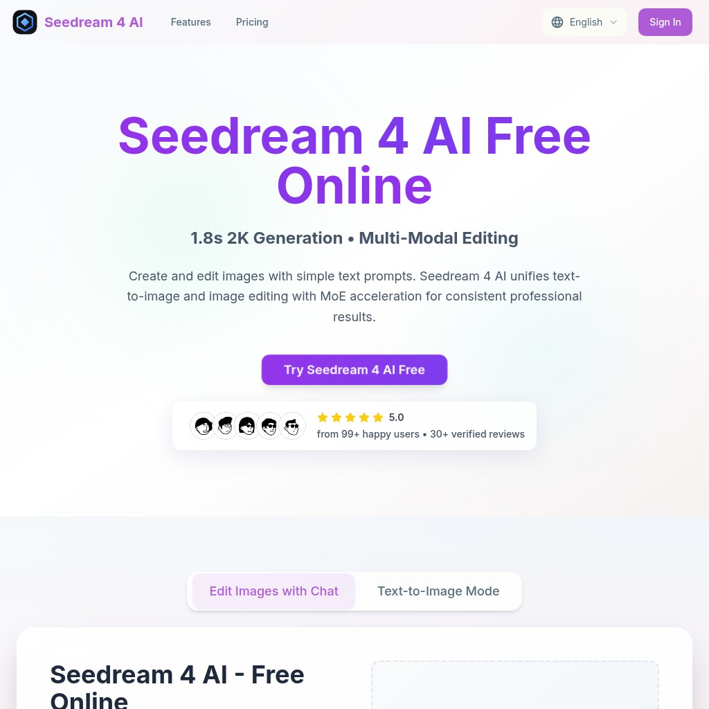 seedream4 ai — Seedream 4 AI — Free online 2K… | AIToolly