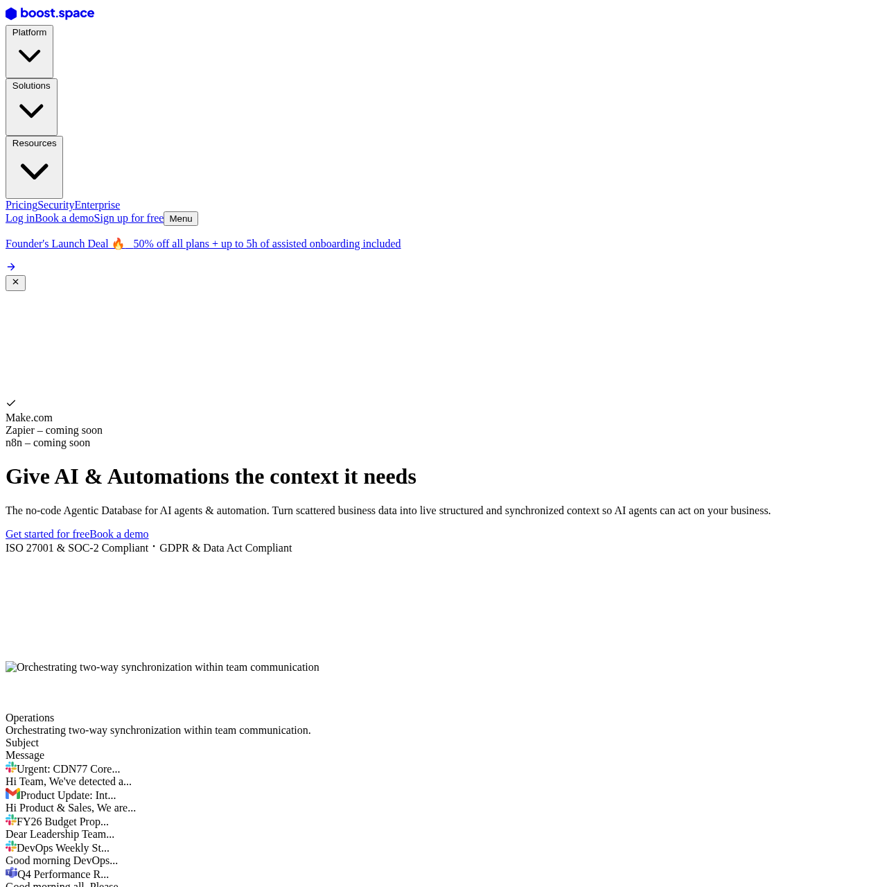Boost.space v5 - Vercel Security Checkpoint: Advanced Browser ...