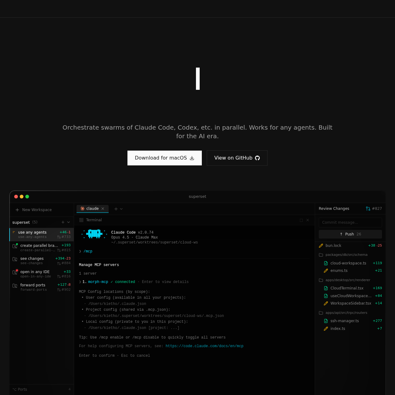 Superset — Superset: The Parallel Code Editor… | AIToolly