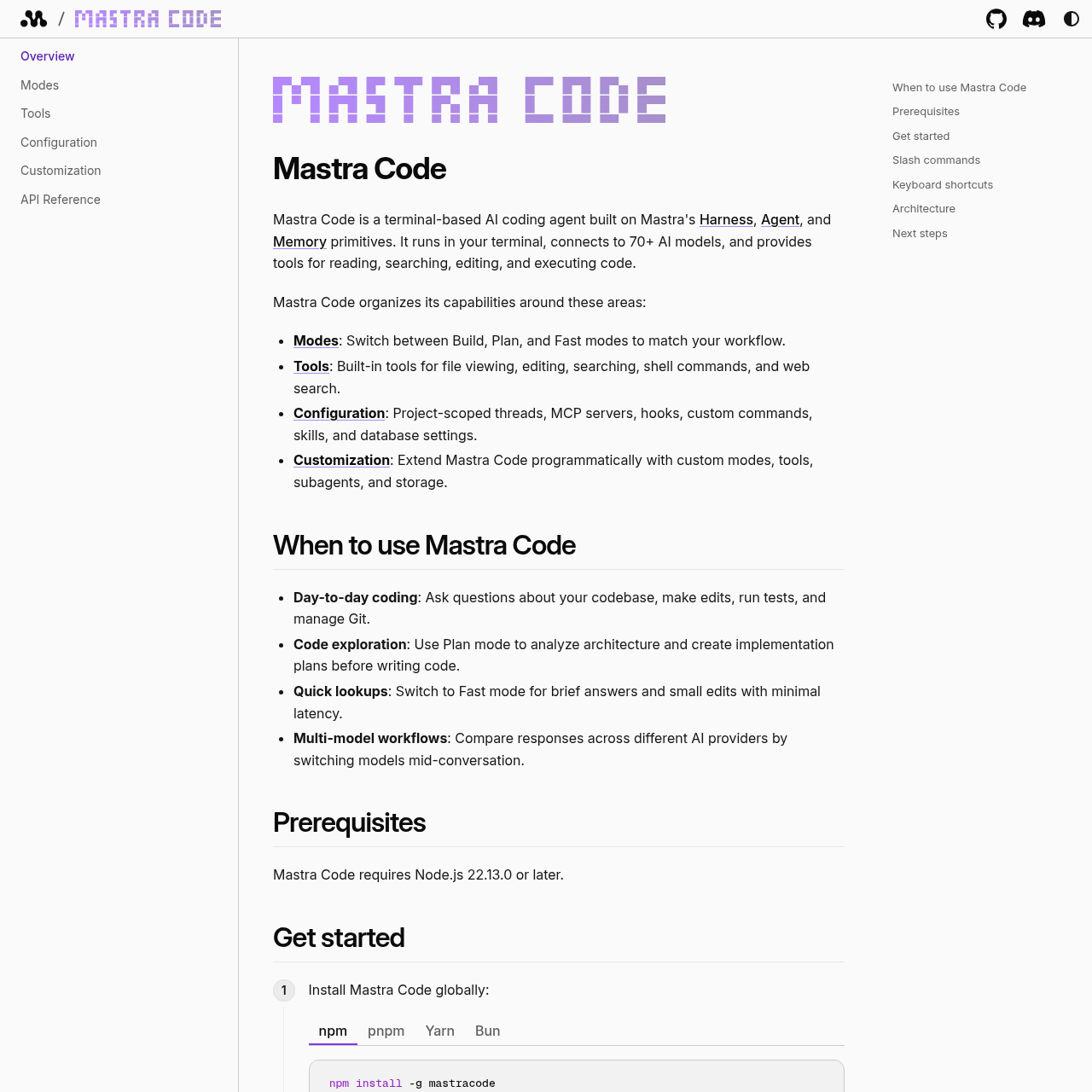 Mastra Code - Mastra Code: De Terminal-gebaseerde AI Coding Agent voor ...