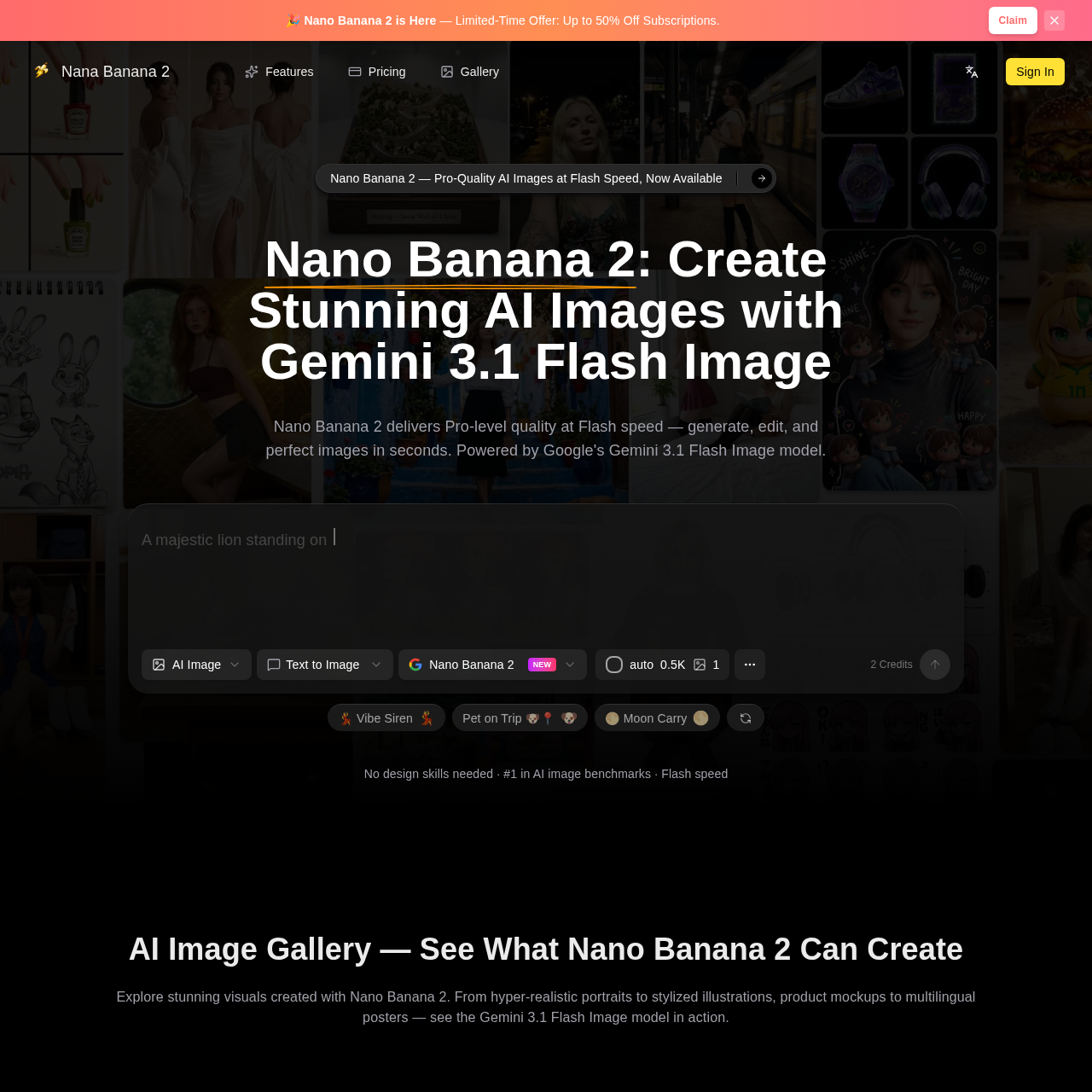 Nano Banana 2 - AI Image Editor - Nano Banana 2: Pro-Quality AI Image ...