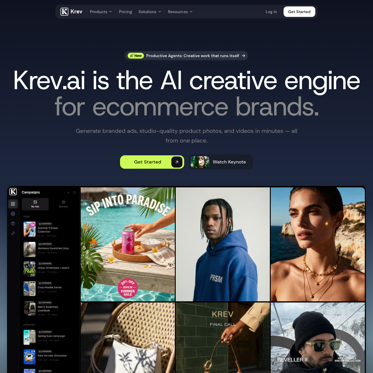 KREV - Krev: The AI Creative Engine for Ecommerce Brands to Generate ...