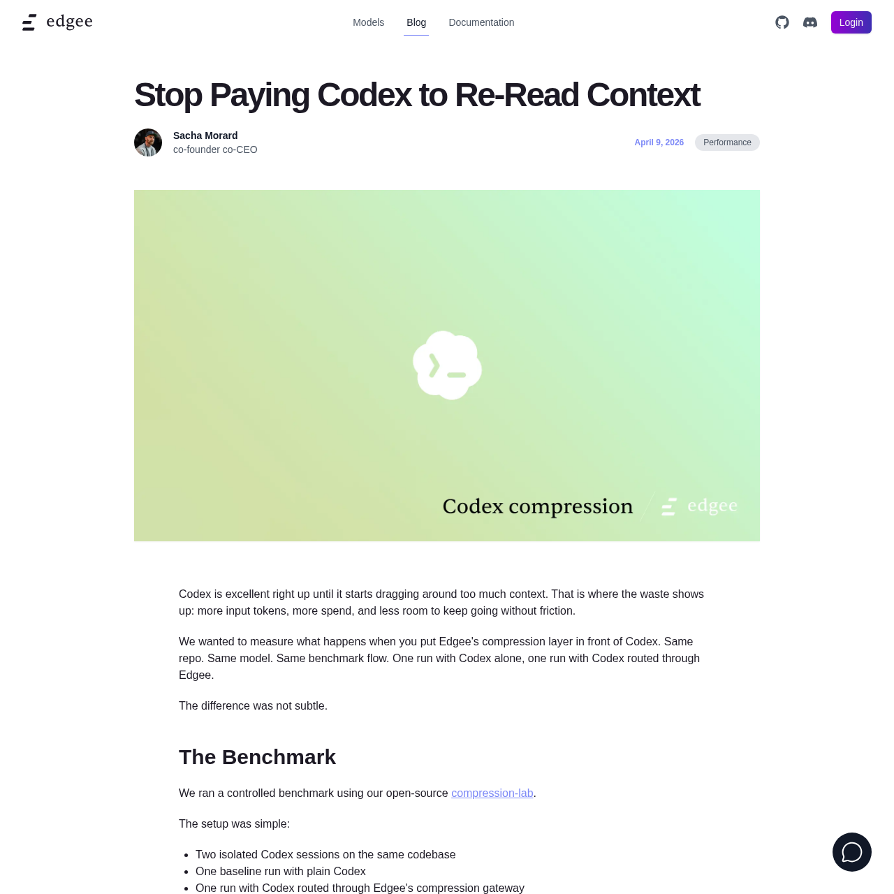 View Token Codex Edgee Codex Compressor — Edgee Token Compression… | AIToolly