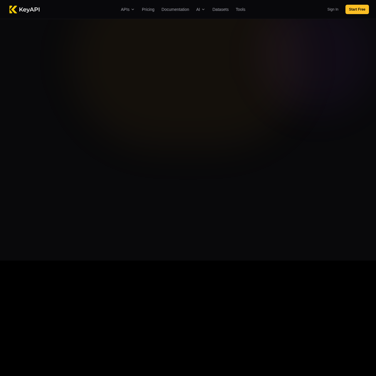 Keyapi.ai — KeyAPI：专为 AI Agent 打造的统一社交媒体数据 API… | AIToolly