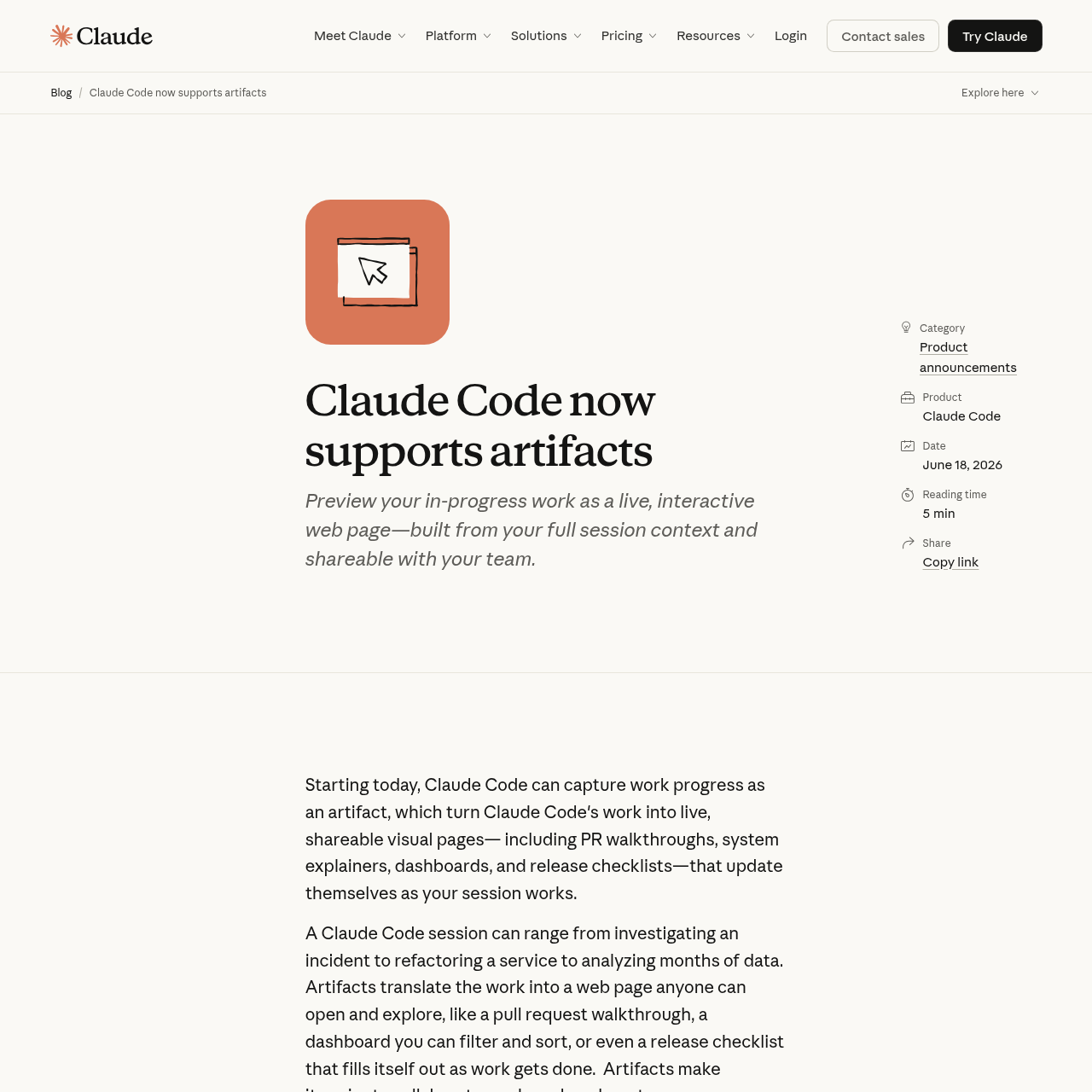 Claude Code Artifacts — Claude Code Artifacts… | AIToolly