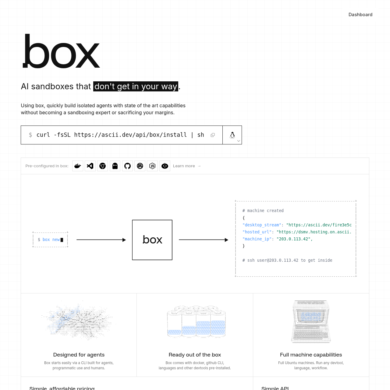 box — box by ASCII - 最具性价比且功能强大的 AI 智能体专用… | AIToolly